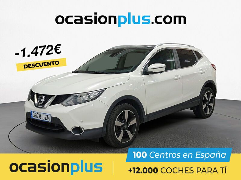 Blanco Usado 2017 Nissan Qashqai Tekna SUV | 15.700 € (Precio justo) - Imagen 1/4