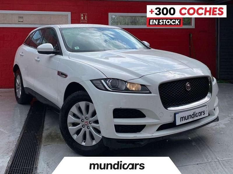 Usado Jaguar F-Pace Portfolio 180 CV (132 kW) 2017 Blanco SUV