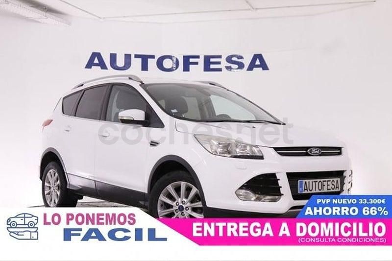 Usado Ford Kuga Titanium 150 CV (110 kW) 2015 Blanco SUV
