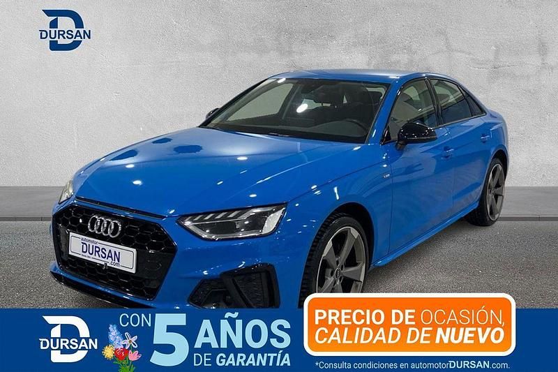 Usado Audi A4 S-Line 163 CV (119 kW) 2022 Azul Berlina