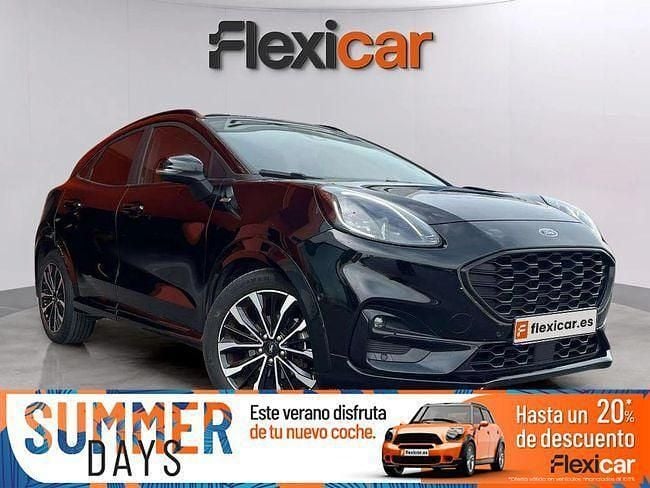 Negro Usado 2021 Ford Puma ST-Line SUV | 17.590 € (Precio justo) - Imagen 1/4