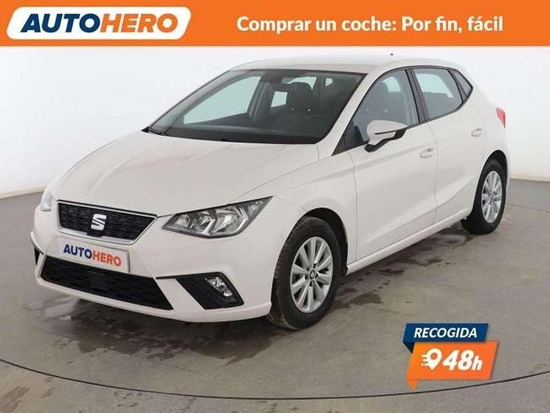 Blanco Usado 2019 Seat Ibiza Style Plus Utilitario | 9523 € (Precio justo) - Imagen 1/3