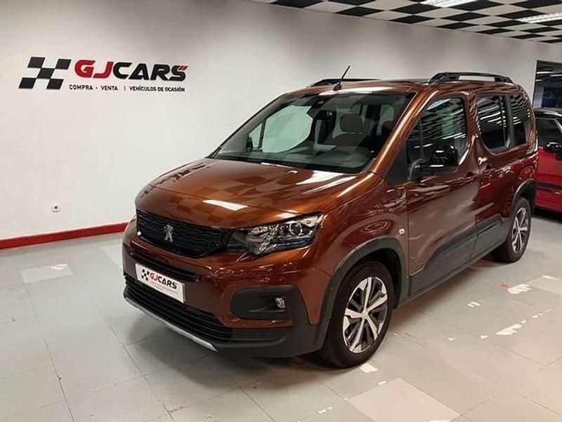 Naranja Usado 2019 Peugeot Rifter GT-line Monovolumen | 17.900 € (Buen precio) - Imagen 1/4