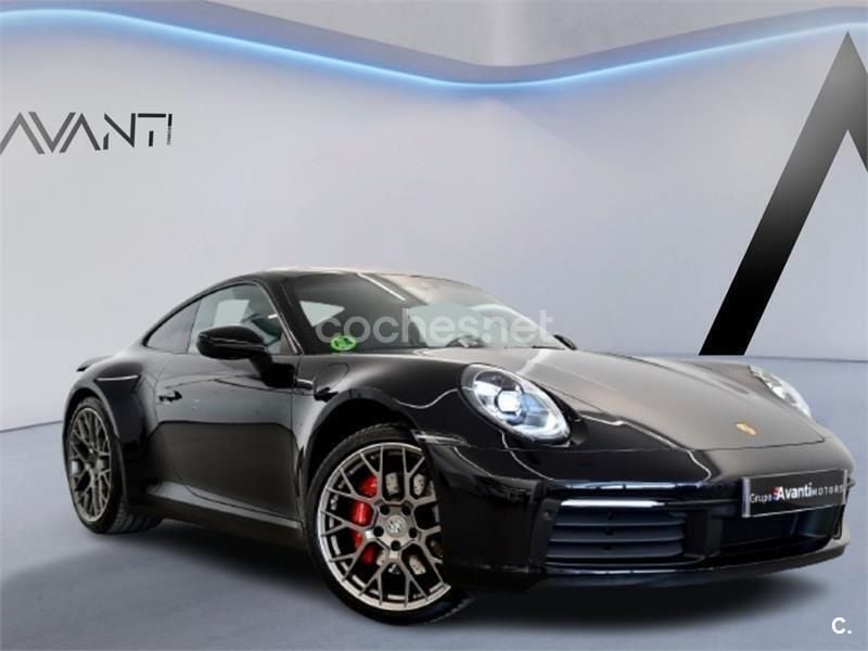 Negro Usado 2021 Porsche 911 Carrera 4S Coupe | 153.000 € (Buen precio) - Imagen 1/4