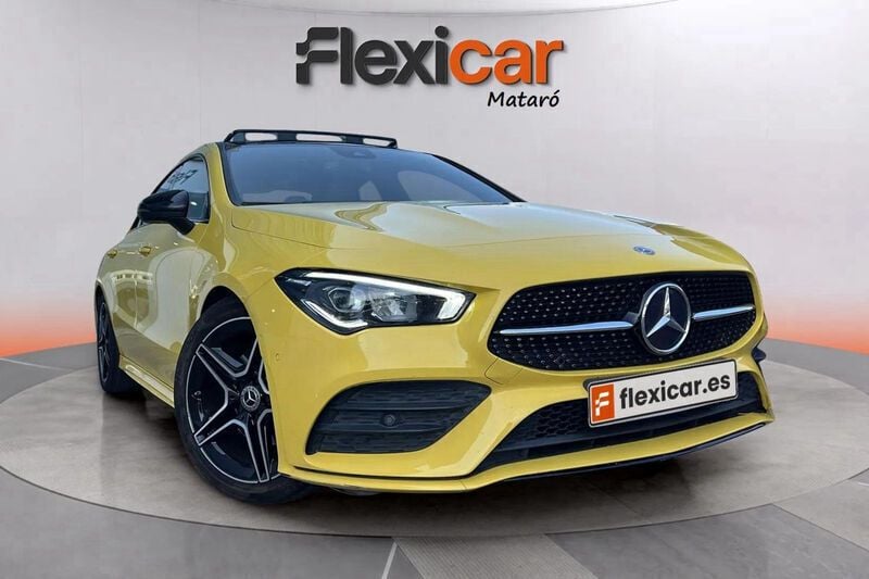Amarillo Usado 2019 Mercedes CLA180 Berlina | 27.890 € (Precio justo) - Imagen 1/4