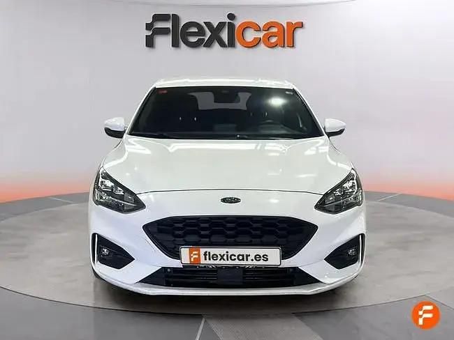 Begagnad Ford Focus ST-Line 125 HK (91 kW) 2018 Vit Sedan