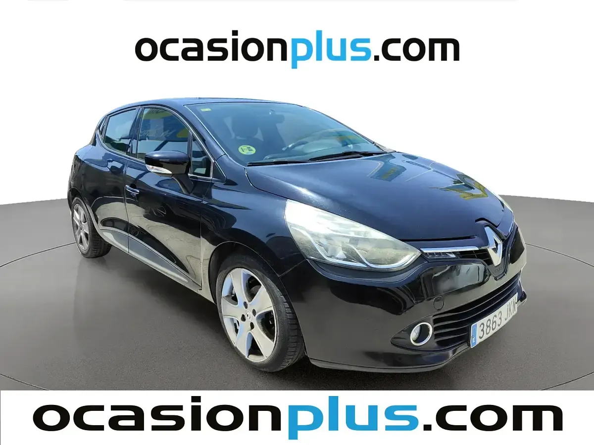 Usado Renault Clio Dynamique 90 CV (66 kW) 2015 Negro