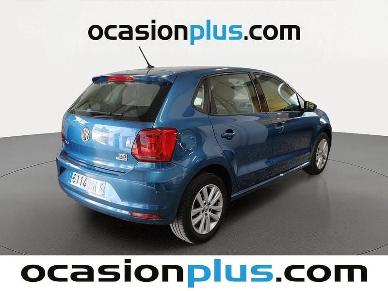 Usado VW Polo 90 HP (66 kW) 2016 Azul Citadino