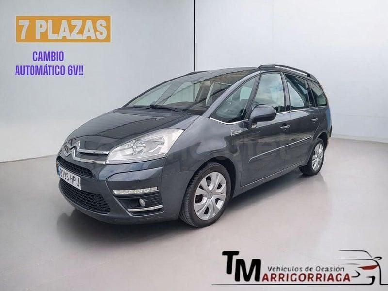 Usado Citroën Grand C4 Picasso Exclusive 112 CV (82 kW) 2013 Gris / plata Monovolumen