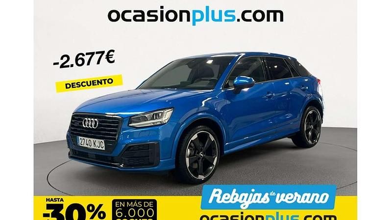 Azul Usado 2018 Audi Q2 Sport SUV | 26.319 € (Precio justo) - Imagen 1/4