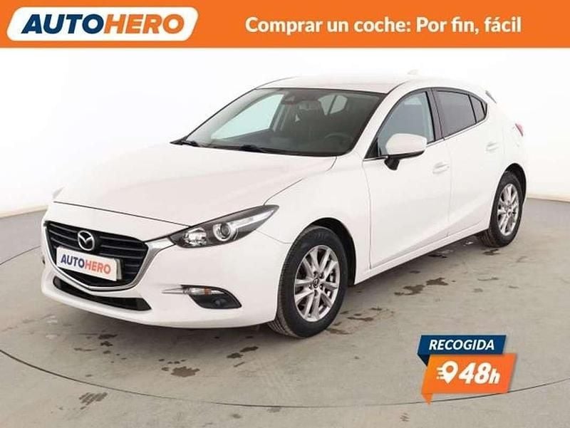 Usado Mazda 3 Style 101 CV (74 kW) 2017 Blanco Utilitario