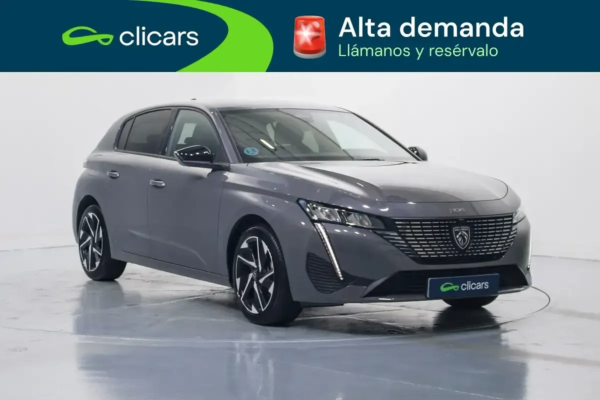Usado Peugeot 308 Allure 130 CV (95 kW) 2024 Gris Berlina