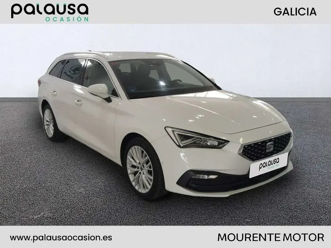 Usado Seat Leon ST XCELLENCE 205 CV (150 kW) 2021 Blanco Familiar