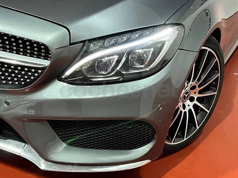 Usado Mercedes C220 170 CV (125 kW) 2017 Gris / plata Descapotable