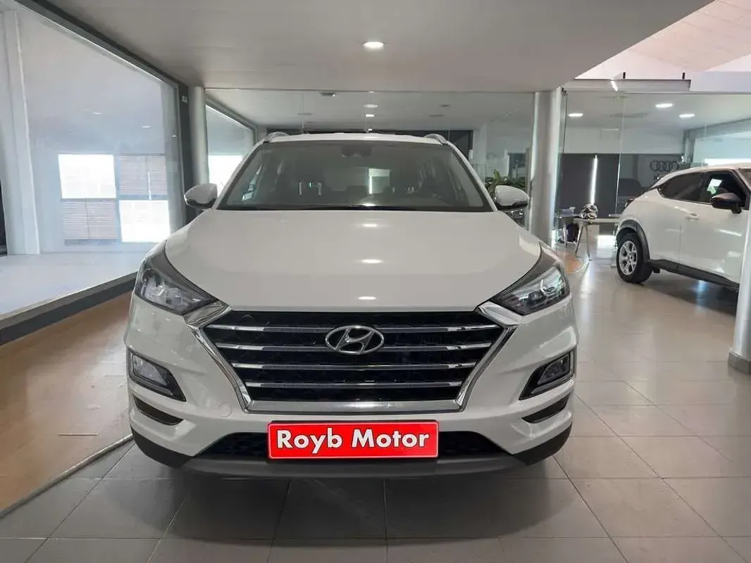Usado Hyundai Tucson N Line 136 CV (100 kW) 2020 Blanco SUV