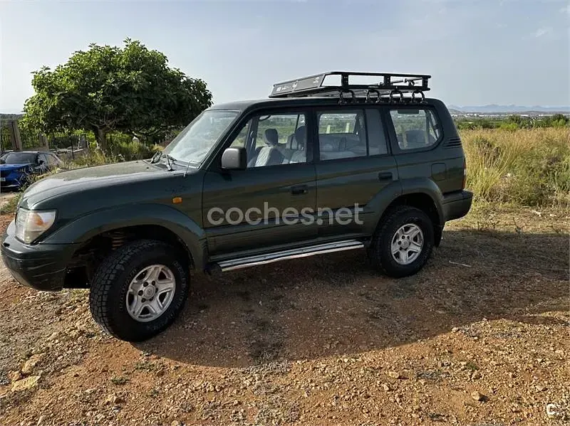 Usado Toyota Land Cruiser 125 CV (91 kW) 1999 Verde SUV