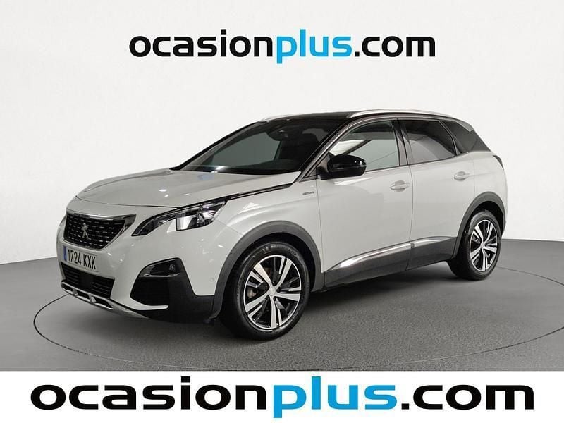 Blanco Usado 2019 Peugeot 3008 GT-line SUV | 17.455 € (Precio justo) - Imagen 1/4