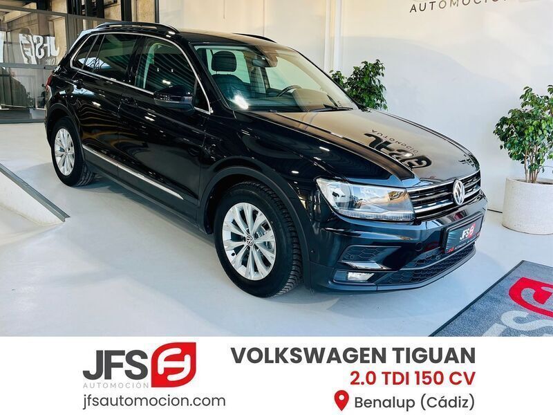 Negro Usado 2018 VW Tiguan Sportline SUV | 21.900 € (Super precio) - Imagen 1/4