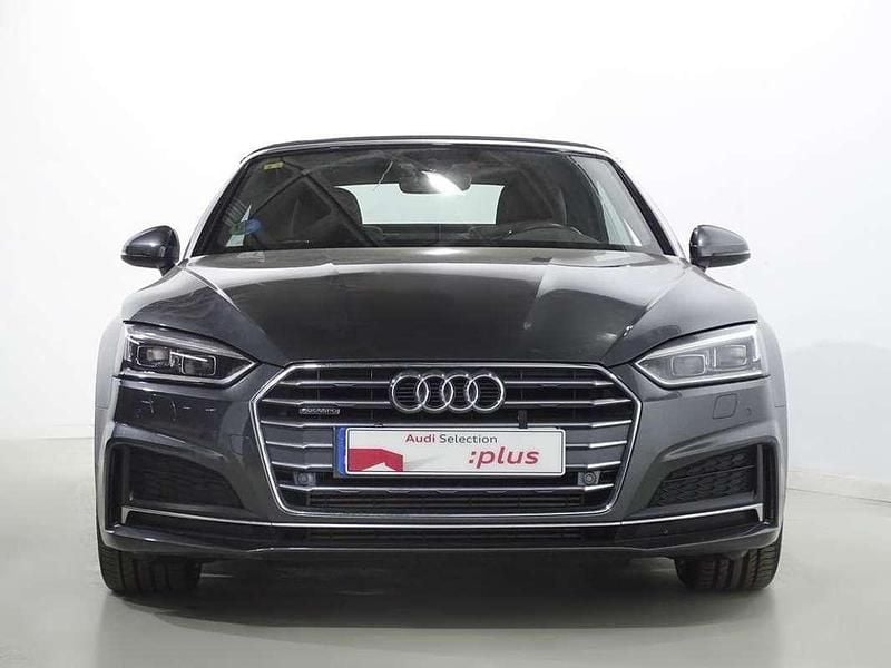 Usado Audi A5 Cabriolet S-Line 252 CV (185 kW) 2018 Gris Descapotable