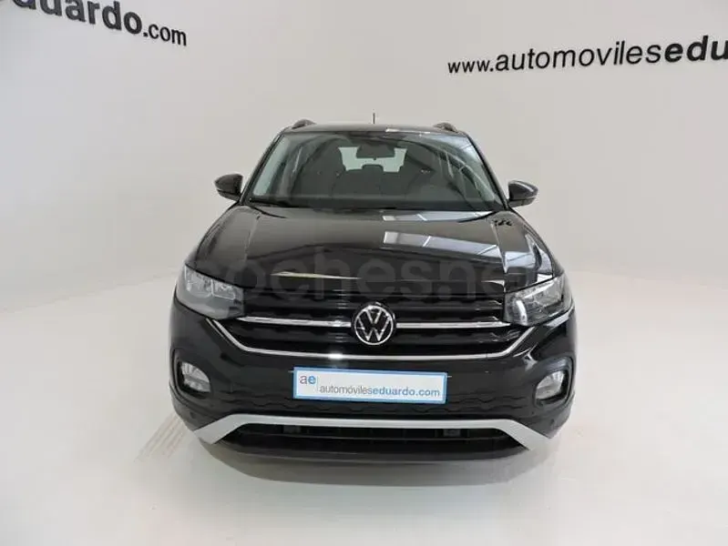 Usado VW T-Cross Advance 110 CV (80 kW) 2021 Negro SUV