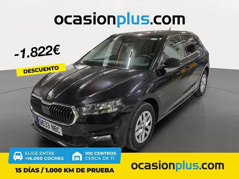 Negro Usado 2025 Skoda Fabia Selection Berlina | 20.050 € (Buen precio) - Imagen 1/4