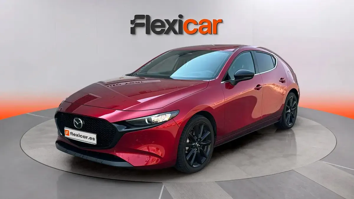 Usado Mazda 3 Exclusive-Line 150 CV (110 kW) 2024 Rojo Berlina