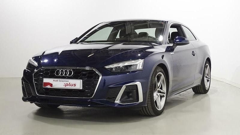 Azul Usado 2020 Audi A5 S-Line Coupe | 35.400 € (Precio justo) - Imagen 1/4