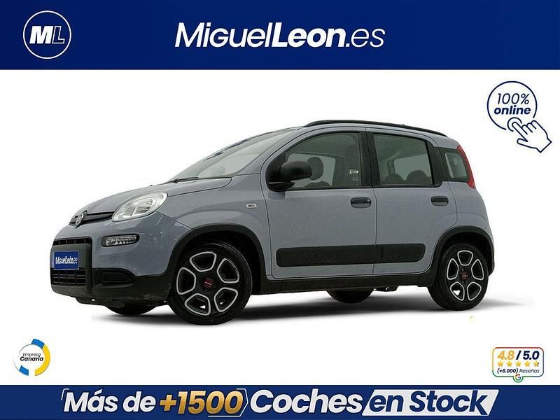 Usado Fiat Panda City Life 70 CV (51 kW) 2022 Gris / plata Utilitario