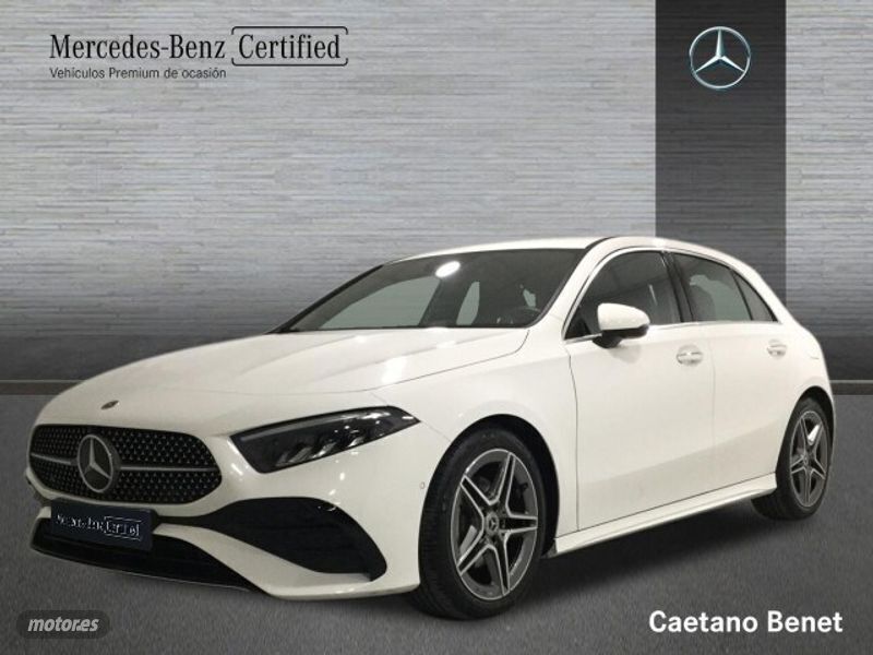 Blanco Usado 2024 Mercedes A200 AMG line | 35.900 € (Precio justo) - Imagen 1/4