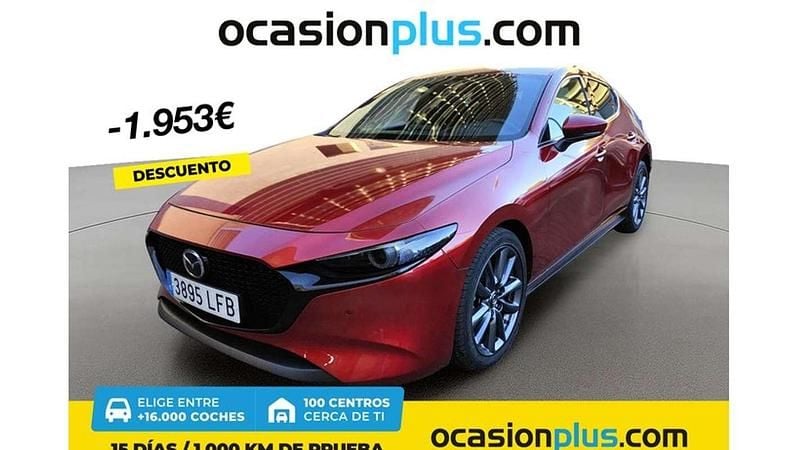 Rojo Usado 2020 Mazda 3 Utilitario | 19.537 € (Precio justo) - Imagen 1/4
