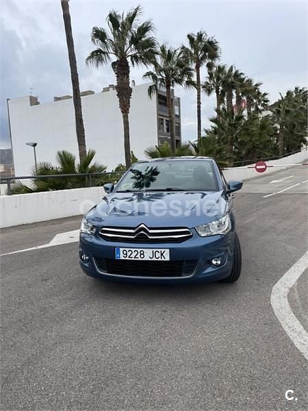 Usado Citroën C-Elysee I Exclusive 92 CV (67 kW) 2015 Azul Berlina