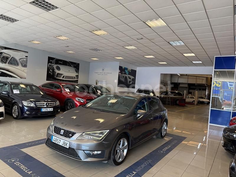 Marrón Usado 2014 Seat Leon FR Berlina | 11.900 € (Precio justo) - Imagen 1/4