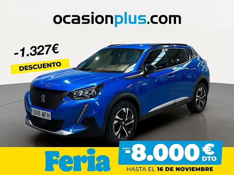 Azul Usado 2023 Peugeot 2008 Allure SUV | 14.600 € (Precio justo) - Imagen 1/4