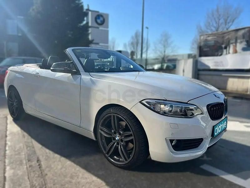 Usado BMW 220 184 CV (135 kW) 2015 Blanco Descapotable