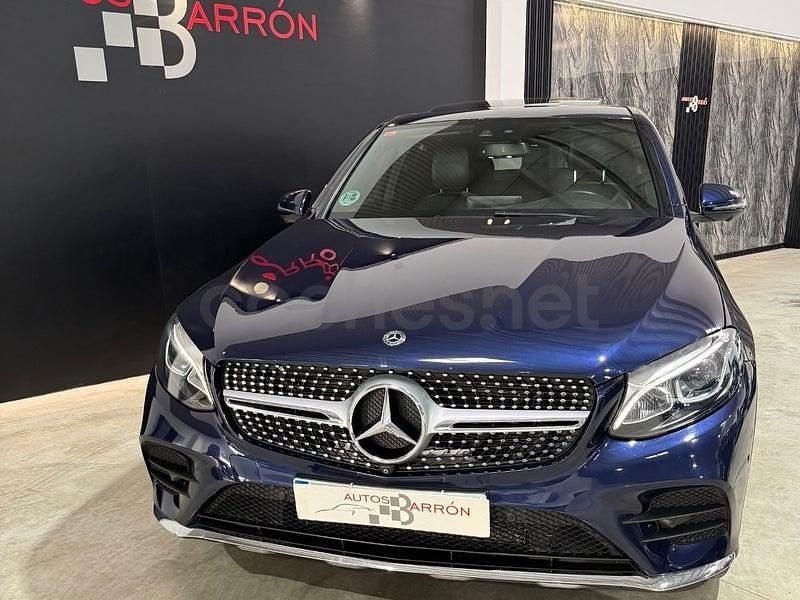 Usado Mercedes GLC350 258 CV (189 kW) 2018 Azul Coupe