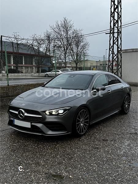 Usado Mercedes CLA200 156 CV (114 kW) 2019 Gris / plata Berlina