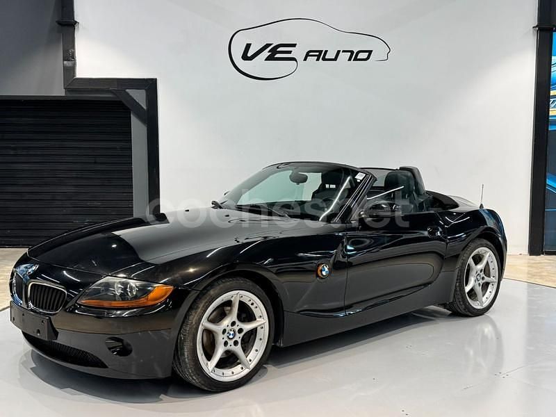Negro Usado 2003 BMW Z4 Descapotable | 12.990 € (Super precio) - Imagen 1/4