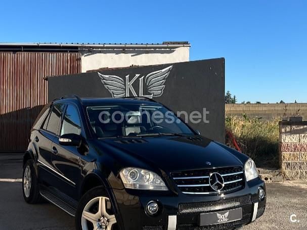 Negro Usado 2006 Mercedes ML63 AMG AMG SUV | 17.500 € (Precio justo) - Imagen 1/4