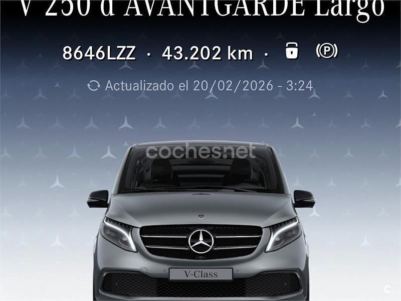 Usado Mercedes V250 Avantgarde 190 CV (139 kW) 2022 Gris / plata Monovolumen