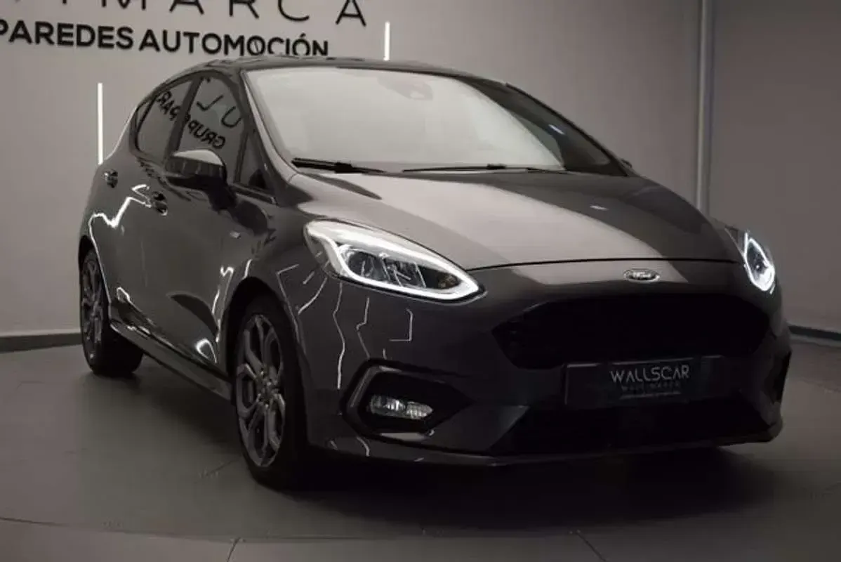 Usado Ford Fiesta Trend 95 CV (69 kW) 2020 Gris Utilitario