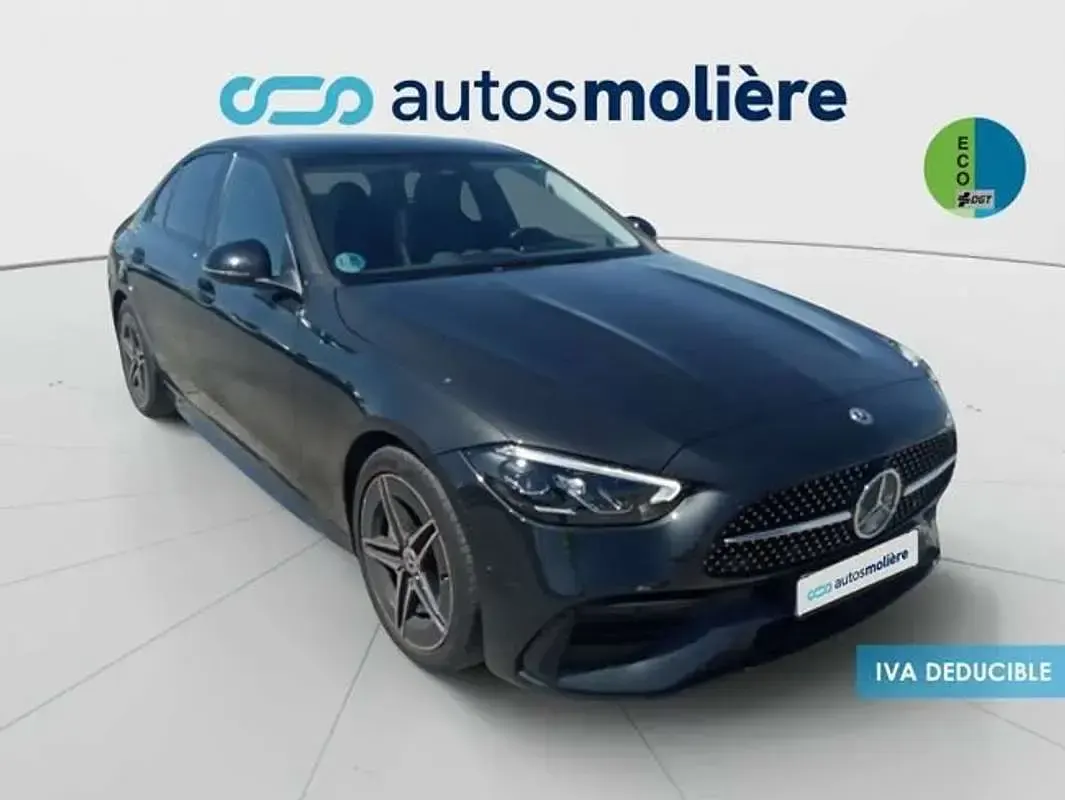 Usado Mercedes C220 200 CV (147 kW) 2022 Negro Berlina