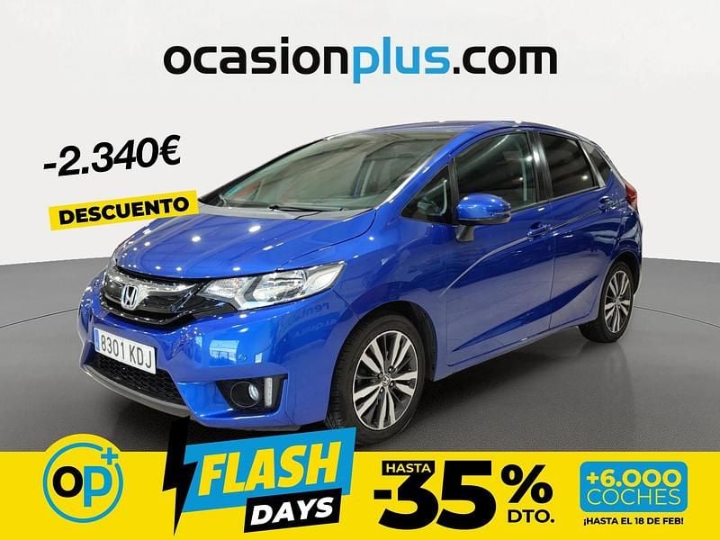Usado Honda Jazz Elegance 102 CV (75 kW) 2017 Azul Utilitario