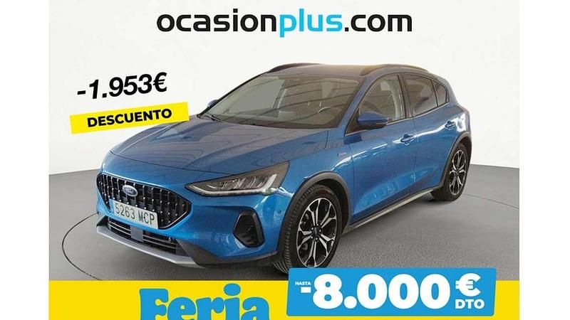Azul Usado 2022 Ford Focus Active Utilitario | 16.355 € (Buen precio) - Imagen 1/4