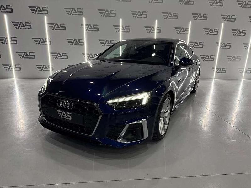 Usado Audi A5 Sportback S-Line 207 CV (152 kW) 2021 Azul Utilitario