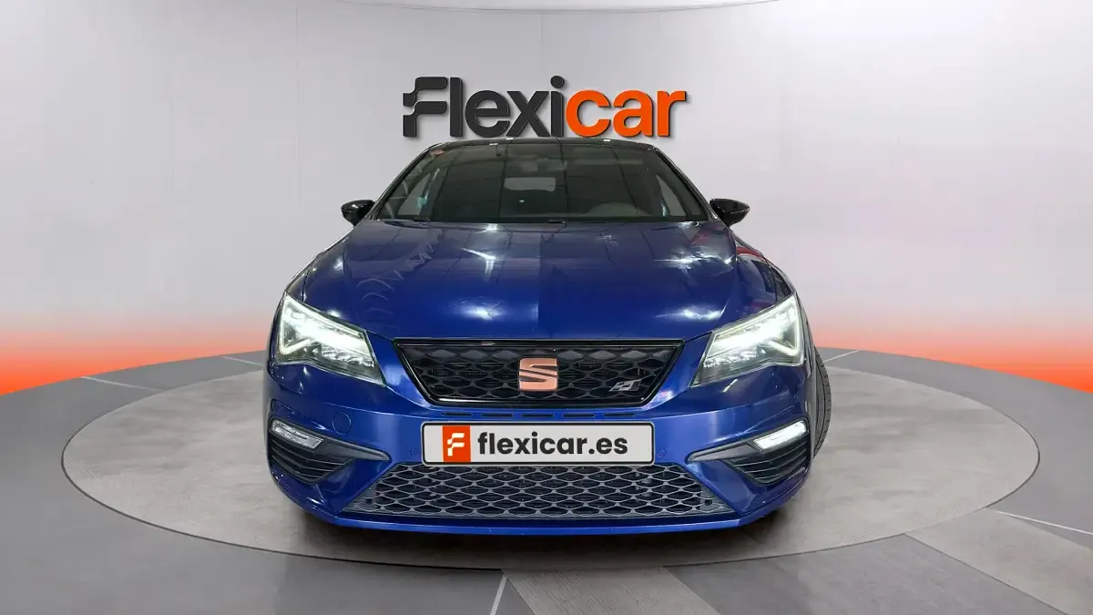 Usado Seat Leon CUPRA 290 CV (213 kW) 2019 Azul Berlina