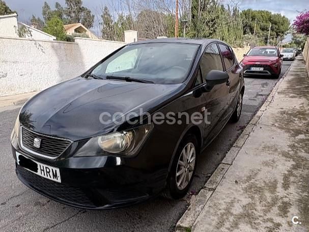 Usado Seat Ibiza Style 90 CV (66 kW) 2013 Negro Berlina