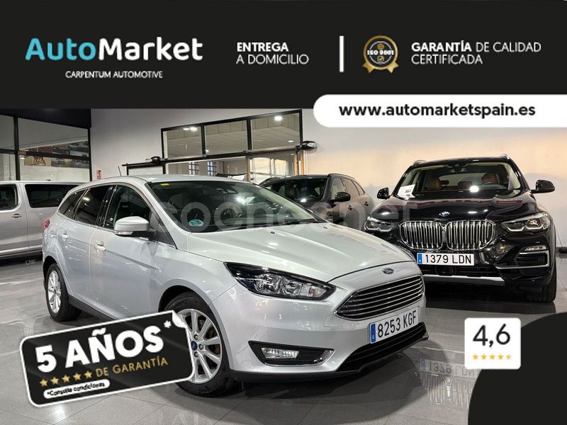 Gris Usado 2017 Ford Focus Business Edition Familiar | 7900 € (Super precio) - Imagen 1/4