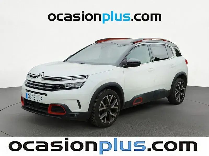 Blanco Usado 2020 Citroën C5 Aircross Shine SUV | 14.364 € (Buen precio) - Imagen 1/4