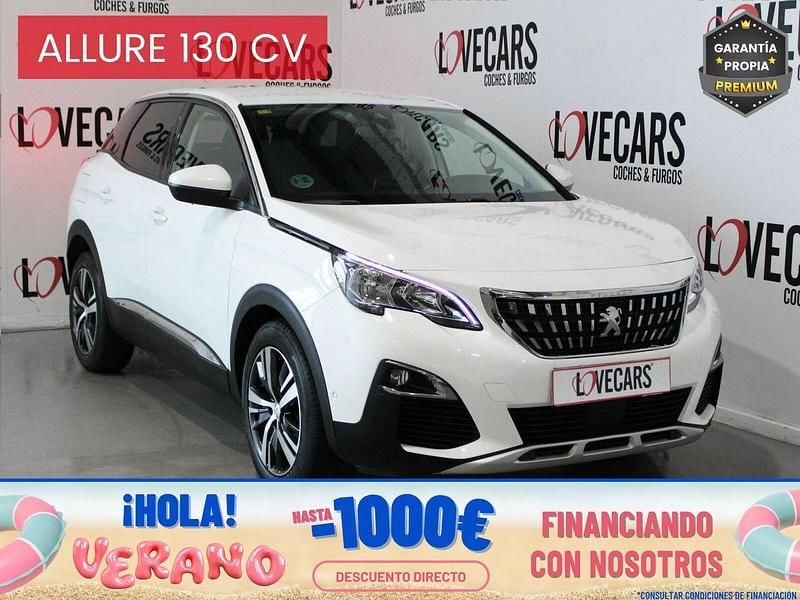 Blanco Usado 2019 Peugeot 3008 Allure SUV | 16.700 € (Precio justo) - Imagen 1/3