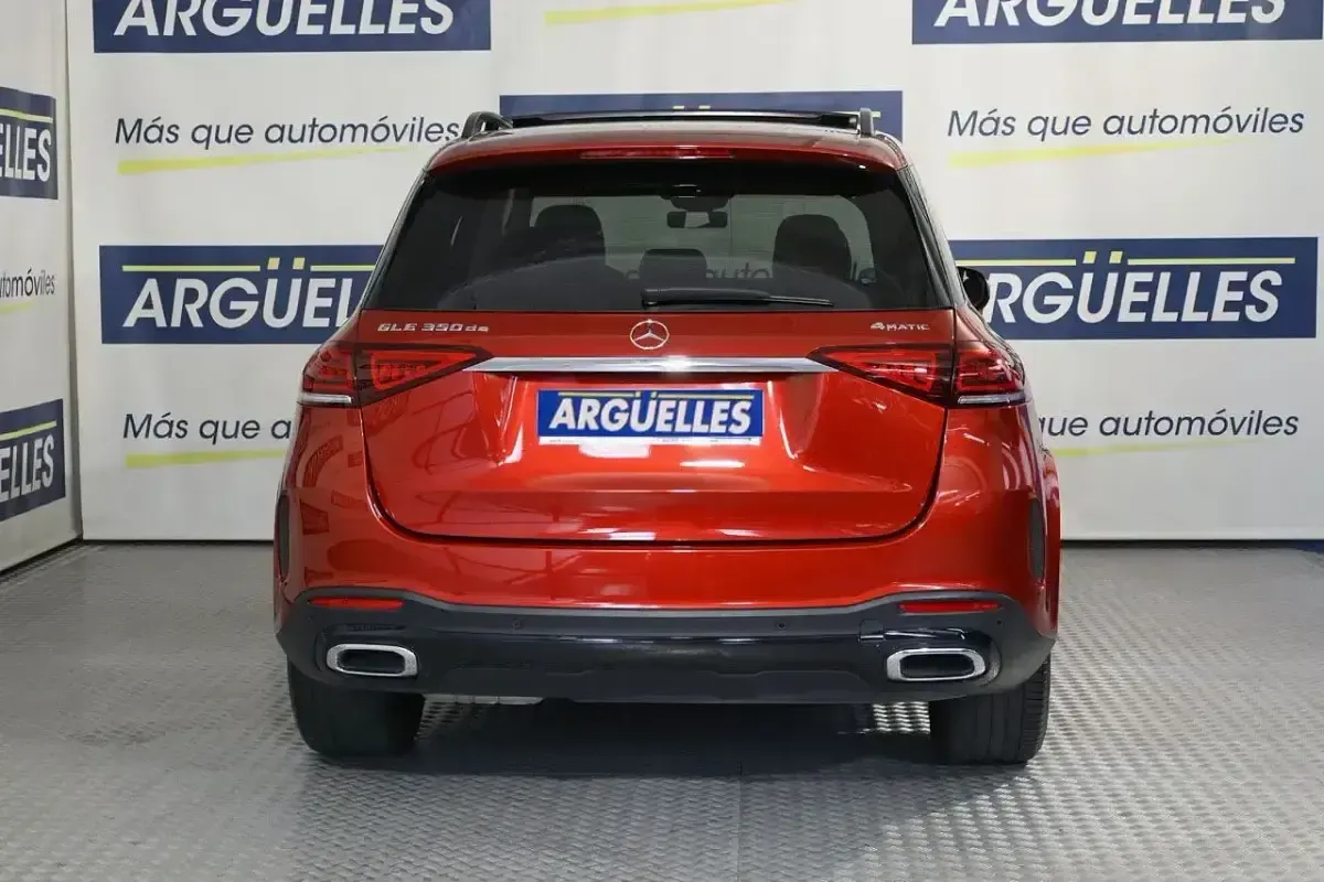 Usado Mercedes GLE350 AMG line 320 CV (235 kW) 2022 Rojo SUV